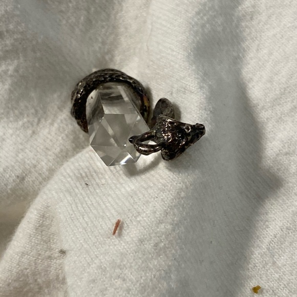 Snake 🐍 pendant on crystal - Picture 3 of 7